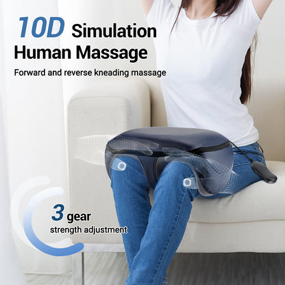 RevivaMax Shiatsu Heated Foot & Calf Massager